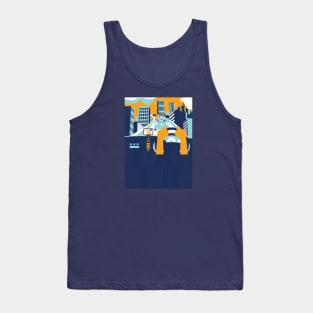 Caspian_car metropolis2 Tank Top